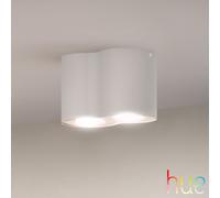 Philips Hue White Ambiance, faretto LED a 2 luci, bianco Philips Hue