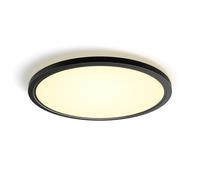 Philips Hue White Ambiance plafoniera da soffitto Tento WA LED rotonda da 54,2 cm, nero - Nero