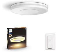 Philips Hue White Ambiance Plafoniera Smart Being, Luce Bianca da Calda a Fredda, 32W, Bianco, Telecomando Dimmer Switch Incluso