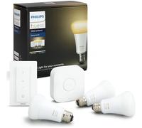 PHILIPS HUE WHITE AMBIANCE SMART STARTER KIT E27 3X LAMPADINE + SWITCH + BRIDGE