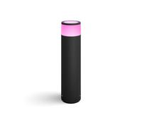 Philips Hue White and Color Ambiance Calla Palo Smart Basso Esterno Nero in Alluminio estensione (Alimeratore non incluso) Bass