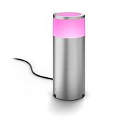 Philips Hue White and Color Ambiance Calla, Palo Smart LED, per Esterni, grande, LED integrato, Luce Bianca e Colorata Dimmerabile, 8W, Alluminio