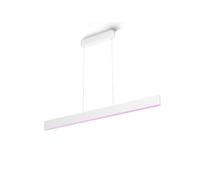 Philips Hue White and Color Ambiance Ensis, Lampada a Sospensione LED Smart, 2 x 39 W, con Bluetooth, Nero