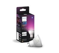 Lampadina led smart colorata Philips Hue attacco GU10 4.2W 2000-6500K - 22975400 [EEK: E]