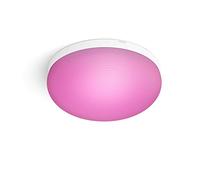 Philips Hue White and Color Ambiance Flourish, Lampada da Soffitto Smart, con Bluetooth, 32 W, Bianco