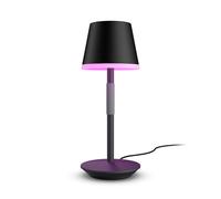 Philips Hue White and Color ambiance Go Lampada Smart da Tavolo Ricaricabile Nera Wireless Philips By Signify