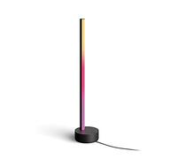 Philips Hue White and Color Ambiance Gradient Signe, Lampada da Tavolo LED con Luci Smart, Lampada da Tavolo Design con Bluetooh, Nera