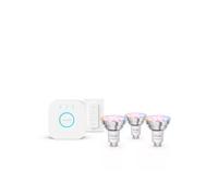 Philips Hue White and Color Ambiance Starter Kit Essential 3 x GU10 345 lm Dimmer Bluetooth Zigbee