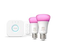 Philips - Kit 2x Lampadine E27 Color + Bridge + Dimmer 29137900