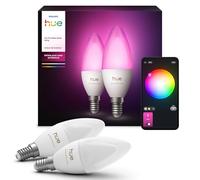 Philips Hue White and Color ambiance 2 Lampadine Smart E14 25 W