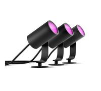 Philips Hue White and Color ambiance Lily Farett Smart per Esterni Antracite in Alluminio Kit Base Basso voltaggio