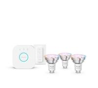Philips Hue White and Color Ambiance Starter Kit Essential 3 x GU10 345 lm Dimmer Bluetooth Zigbee