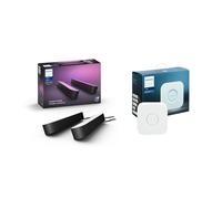 Philips Hue White And Colour Ambiance Play Light Bar Twin Pack And ... NUOVO
