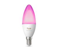 Philips Hue Lampadina candela E14, Confezione da singola, Bianco