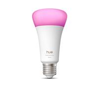 Philips Hue Lampada Smart LED A67, white and color amb., E27 Base, 11,8 W, spettro compl. 1.000 K-20.000 K, 1.600 lumen, int. regolabile, compatibile Alexa, Google Assistant e Apple Home, conf. da 1