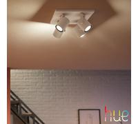 Philips Hue White & Color Ambiance Argenta faretti, GU10, 8720169318199, Hue White & Color Ambiance Argenta; Hue White & Color Ambiance; Hue; Argenta [Lampade per Interni > Punti Luce e Faretti]