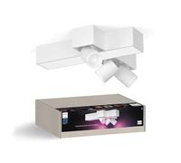 Philips Hue Centris Cross Faretto LED, bianco, a 3 luci RGB CCT Philips Hue
