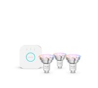 Philips Hue White & Color Ambiance Essential starter kit: 3 GU10 lampadine connesse (345 lm)