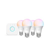 Philips Hue White & color ambiance Essential starter kit: 4 E27 lampadine connesse (806 lm)