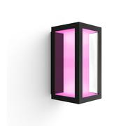 Philips Hue White and Color Ambiance Impress, Lampada da Parete Smart da Esterno, 16 Milioni di Colori, Nero