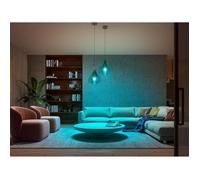 Philips Hue White & Color Ambiance, lampadina LED collegata E27, equivalente 75W, 1100 lumen, compatibile Bluetooth, pacchetto di 2