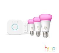 Philips Hue White & Color Ambiance LED, set da 3 E27, 2000 K, 9,5 W, 8719514291355, White & Color Ambiance; White & Color Ambiance [Lampadine > Lampade a LED]