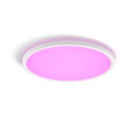 Philips Hue White & color ambiance plafoniera da soffitto Tento WCA LED rotonda da 42,1 cm, bianco - Bianco