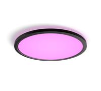 Philips Hue White & Color Ambiance Plafoniera Da Soffitto Tento Wca Led Rotonda Da 54,2 Cm, Nero
