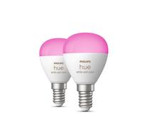 Philips Hue White and Color ambiance Sferetta - lampadina connessa E14 - (confezione da 2)
