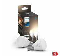 Philips Hue White E14 LED drops lussuria, doppio pacchetto, dimmerabile