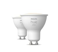 Lampadine led smart Philips Hue attacco GU10 2x4.2W 2700K 2pz - 23023100 [EEK: E]