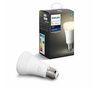 PHILIPS Hue White Lampadina LED Connessa, con Bluetooth, Attacco E27, Dimmerabile, 60W, Luce Bianca Calda, 1 Pezzo
