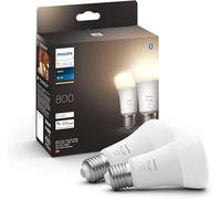 Philips Hue White 2 Lampadine Smart E27 60 W