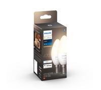 Philips Hue White LED E14, 5,5 Watt confezione doppia, 8719514320628, White [Lampadine > Lampade a LED]