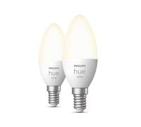 Philips Hue White Candela - lampadina connessa E14 - (confezione da 2)