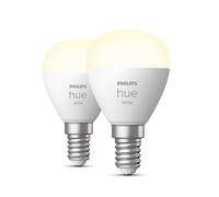 Philips Hue White LED, set da 2 E14, 2700 K, 5,7 W, 8719514356771, D45 White [Lampadine > Lampade a LED]