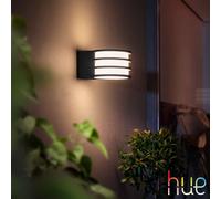 Philips Hue White Lucca lampada a parete, E27, 8718696166048, White Lucca; Lucca [Lampade per Esterni > Lampade a Parete]