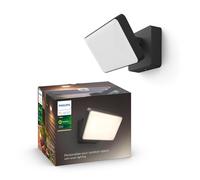 Philips Hue White, Proiettore LED Dimmerabile, per Esterni, fino a Nero