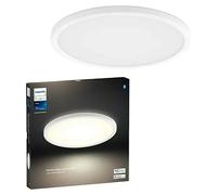 Philips Hue White Ambiance Plafoniera Da Soffitto Tento Wa Led Rotonda Da 29,1 Cm, Bianco - Bianco
