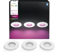 Philips Hue White & Color Ambiance Faretto a incasso Xamento confezione da 3 - Bianco
