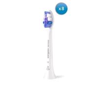 PHILIPS HX6058/87 TESTINE DI RICAMBIO PER SPAZZOLINO SONICARE BIANCO CONF 8 PZ.
