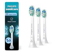 Philips HX9023/65 - Testine di ricambio originali per spazzolino da denti, con tecnologia BrushSync, colore bianco, confezione da 3