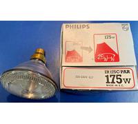 Philips Ir 175C-PAR 175W=250W 230V E27 Infrarossi Faretto PAR38 Made IN Holland