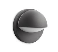 Philips JUNE Lampada da Parete E27 1x Rotondo Grigio chiaro