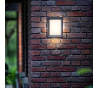 Philips myGarden 17293/93/16 Lampada da parete esterna, in alluminio 6W, Bianco caldo, Antracite