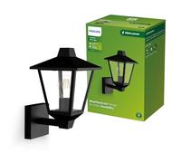 PHILIPS Kinno, Lampada da parete per Esterni, Max 25W, Attacco E27, Nera