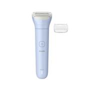 Philips Lady Shaver Serie 6000 - Rasoio senza filo, Wet & Dry, sistema di rasatura a 3 lame, per corpo e gambe, 80 minuti di utilizzo, modello BRL127/00