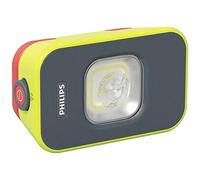 PHILIPS Lampada da Lavoro LED Xperion 6000 Flood Audio, proiettore a LED Ricaric