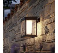 Philips Lampada da parete con sensore solare Camill nero/bianco 14 x 14 cm Philips