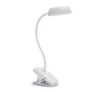 Philips Lampada da tavolo Donutclip DSK201 3W LED ricaricabile USB 40K Bianco Metallo